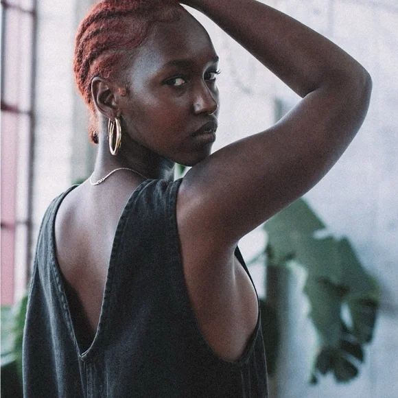 Aliya Wanek Noémie Jumper Stonewash Black (charcoal grey) Cotton size XS - Picture 10 of 11